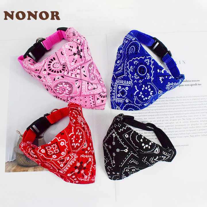 Dog Bandana Scarf - Регулируемая треугольная повязка для домашних животных,