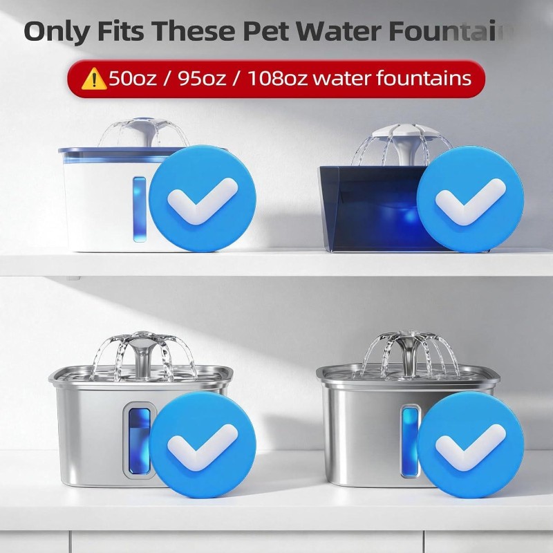 Pet Water Fountain - Сменный насос B84B для фонтанов для