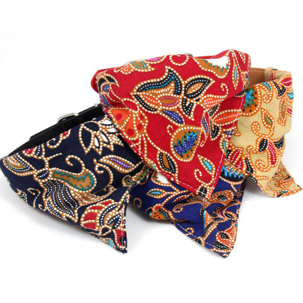 2 шт. Стильные аксессуары для  – обзор и цена Dog Bandana Scarf
