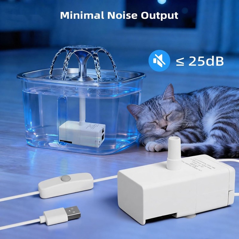Сменный насос B84B для фонтано – обзор и цена Pet Water Fountain