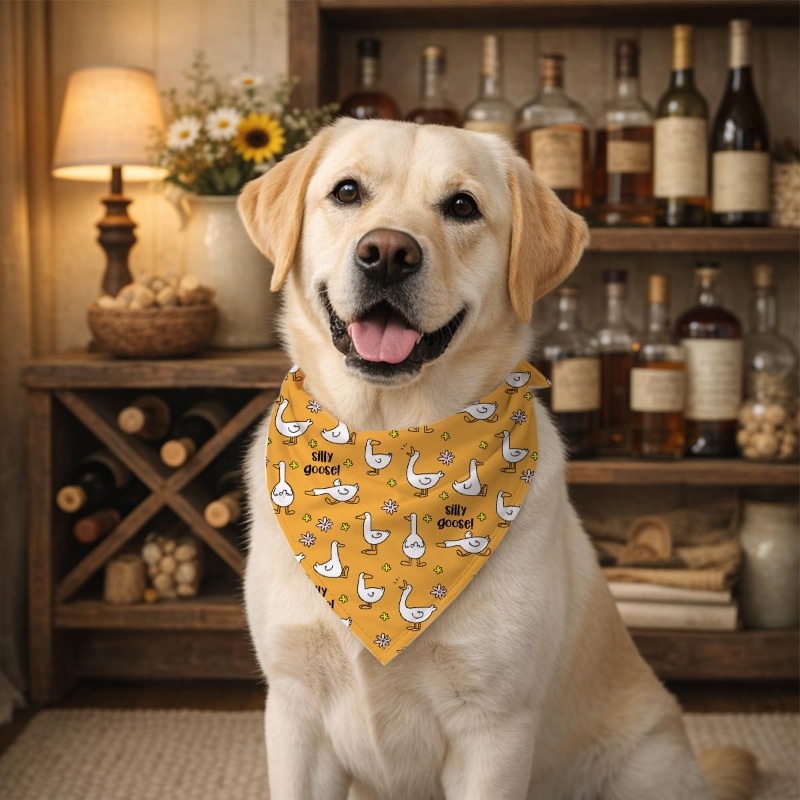 Бандана для собак с милым диза – обзор и цена Dog Bandana Scarf